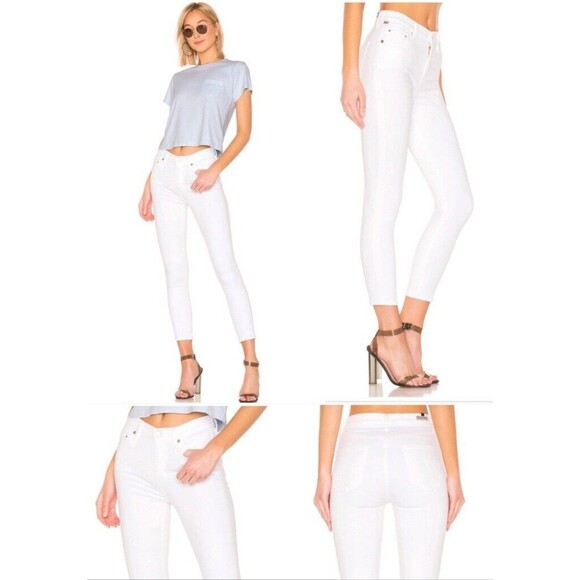 Citizens of Humanity Rocket Crop High Rise Skinny Jeans Women's Size 28 - Picture 4 of 14